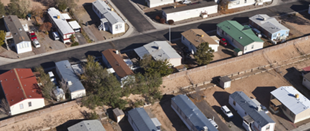 Aerial View of Homes