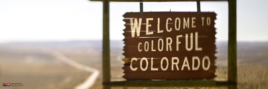 State of Colorado sign