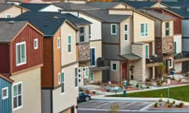 Row of Homes in Colorado