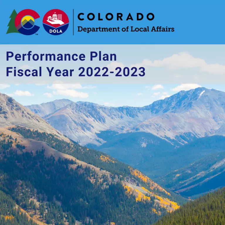 DOLA performance plan 2022 - 2023